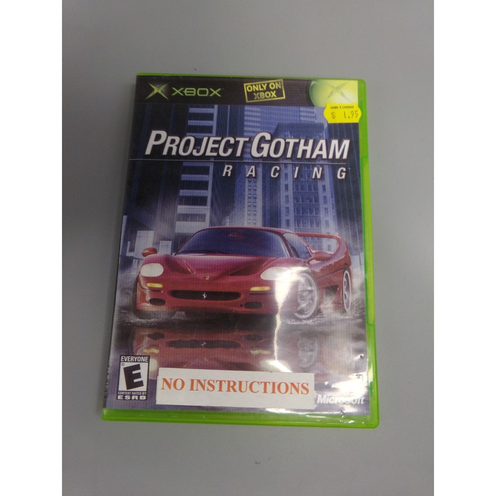Project Gotham Racing Video Game for‎ Original Xbox